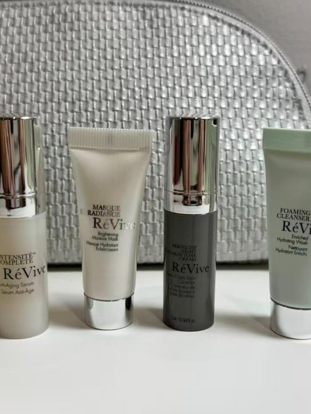 Mini Revive Beauty Gift set with makeup pouch